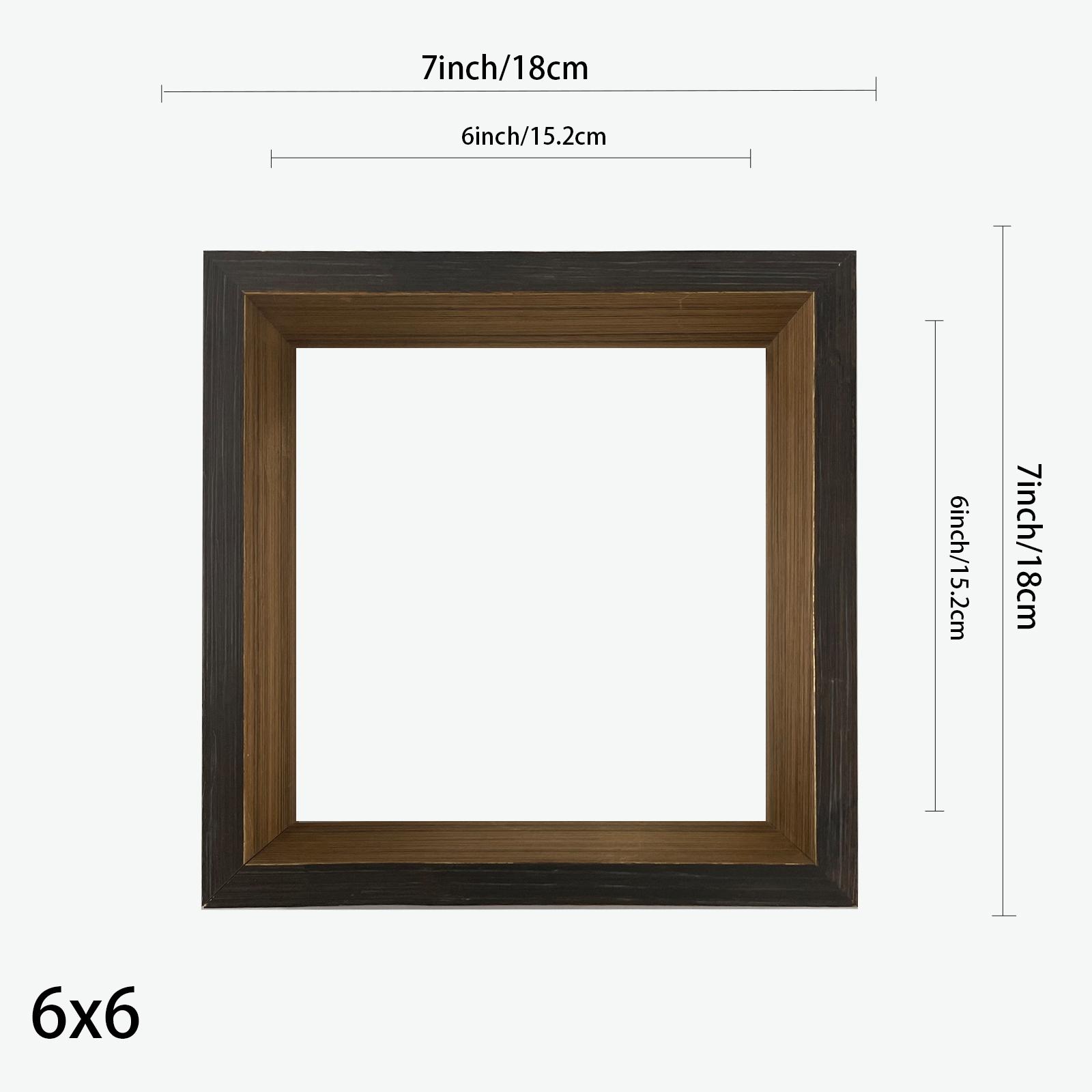 modern and simple wooden picture frame